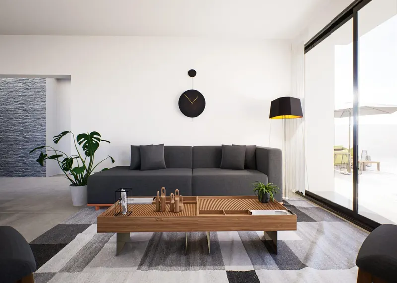 Ibizan-Style Villa in a Tranquil Spanish Village