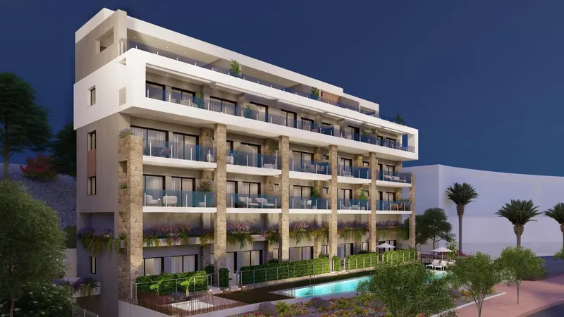 Apartamentos de lujo frente al mar en Villajoyosa con vistas panorámicas al Mediterráneo