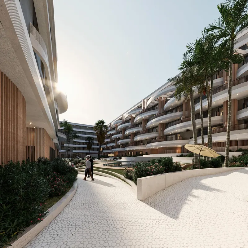 Apartamentos de nueva construcción de estilo contemporáneo en Málaga con servicios de primera calidad y diseño sostenible