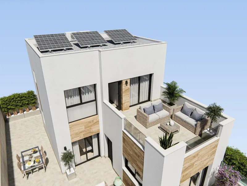 Villas de Obra Nueva con Piscina Privada en Oasis de la Marina, Costa Blanca