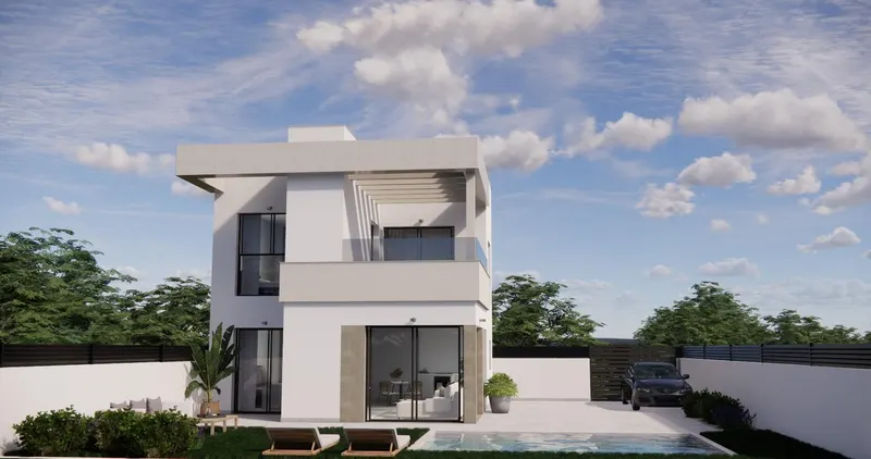 Villas modernas con piscina privada en Vistabella Golf Resort, Orihuela