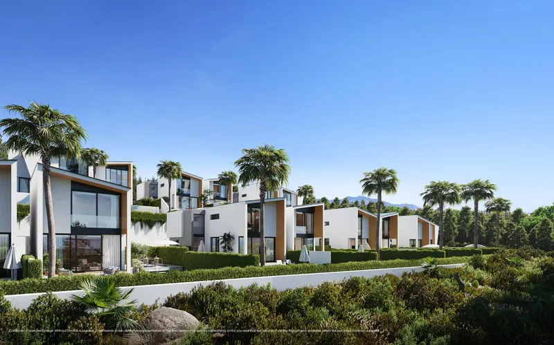 VILLAS DE OBRA NUEVA CON VISTAS AL MAR EN LA CALA DE MIJAS
