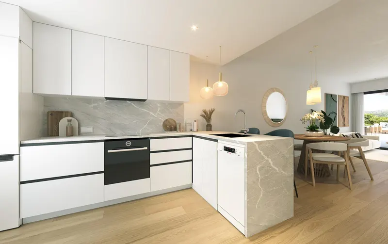 Apartamentos de nueva construcción con vistas abiertas en Alfaz del Pi