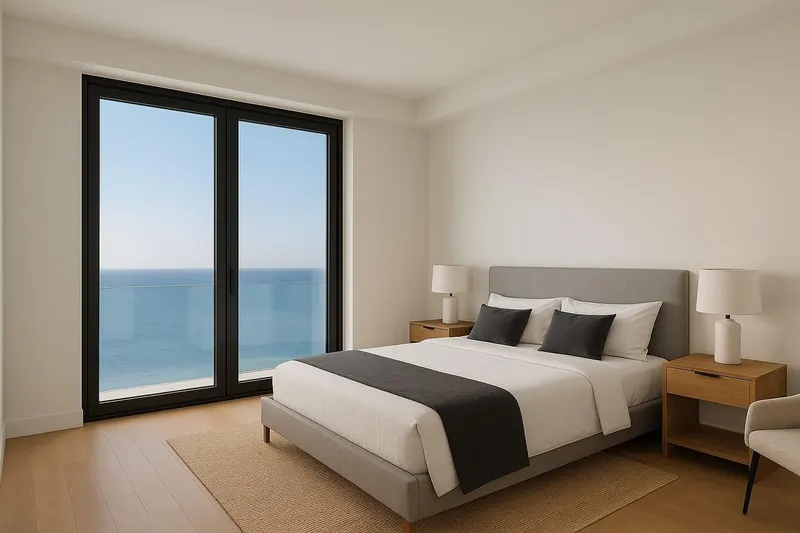 Casas adosadas de nueva construcción con vistas al mar cerca del campo de golf Miraflores, en Calahonda