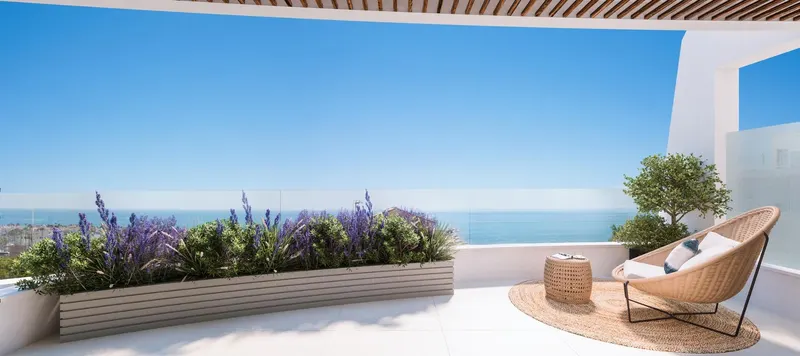 COMPLEJO RESIDENCIAL DE OBRA NUEVA CON VISTAS AL MAR EN BENALMADENA