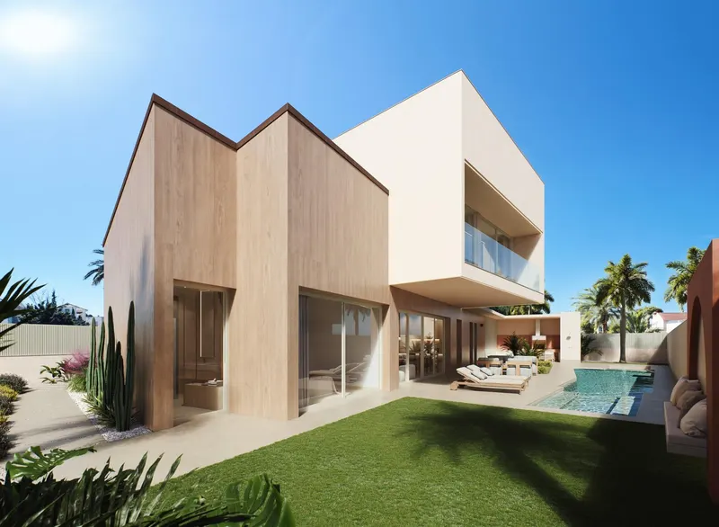 Villas de lujo de nueva construcción con vistas al mar en Dehesa de Campoamor, Costa Blanca Sur