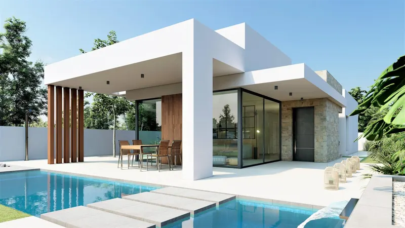 VILLAS DE OBRA NUEVA EN SAN FULGENCIO