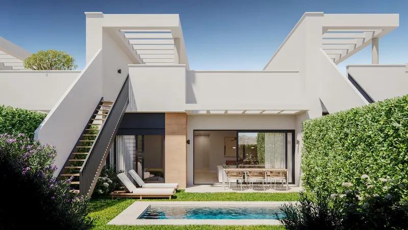 Adosados y chalés adosados de nueva construcción exclusivos en Cerrado del Águila, Mijas Costa