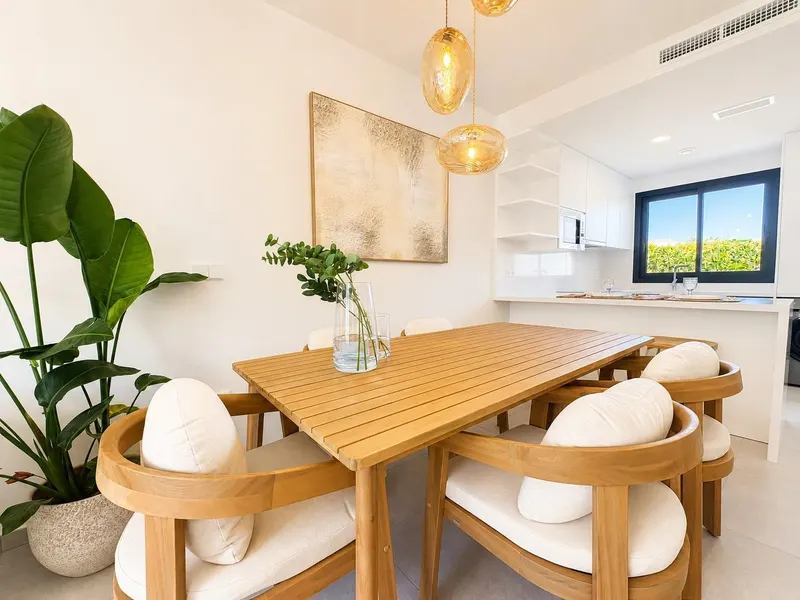New Build Key Ready Townhouses and Semi Detached Villas in Altaona Golf Resort Murcia