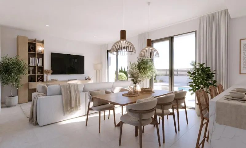 Villas de Obra Nueva en Hacienda del Álamo Golf Resort, Murcia