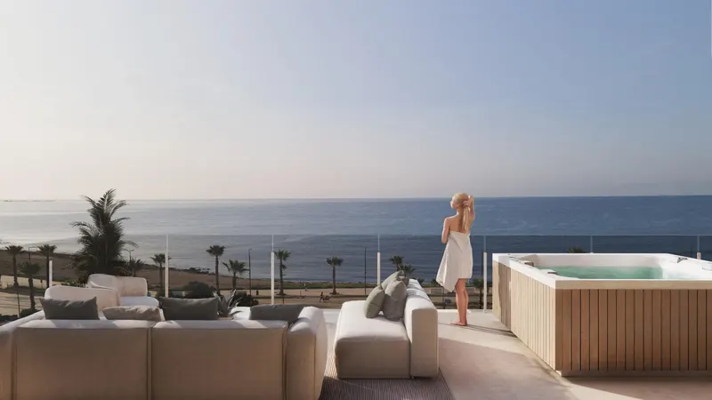 Apartamentos de lujo frente al mar en Villajoyosa con vistas panorámicas al Mediterráneo