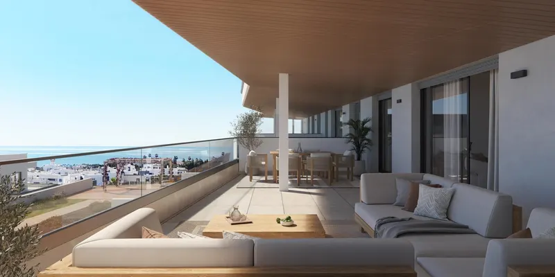 Nowe apartamenty z widokiem na morze w pobliżu parku Selwo, Estepona