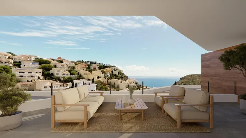 Apartamentos de nueva construcción en Cumbre del Sol Benitatxell, entre Jávea y Moraira
