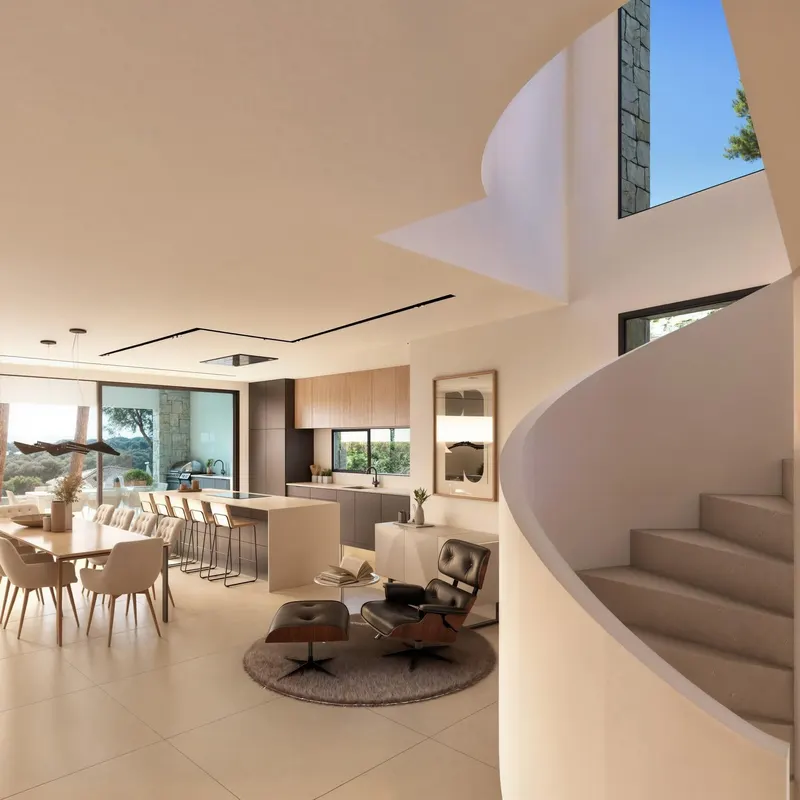 Villa de lujo de nueva construcción con vistas al mar en Moraira