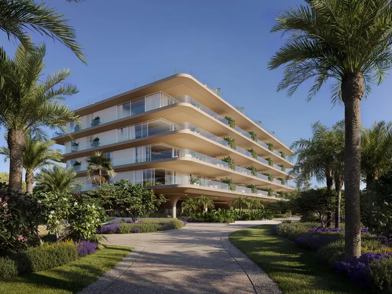 Apartamentos de lujo de nueva construcción a 100 metros de la playa en Estepona