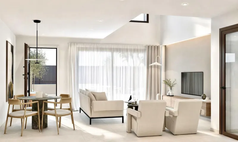 Exclusivas villas de nueva construcción con piscina privada cerca de la playa en Los Alcázares
