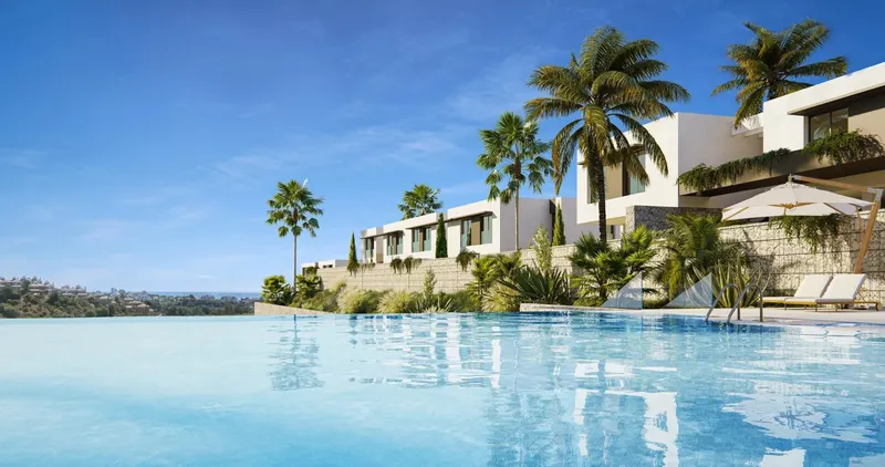 New Build Homes in Marbella East with Sea and Golf Views