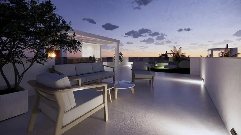 New Build Villas with private pool and solarium in San Luis, Torrevieja
