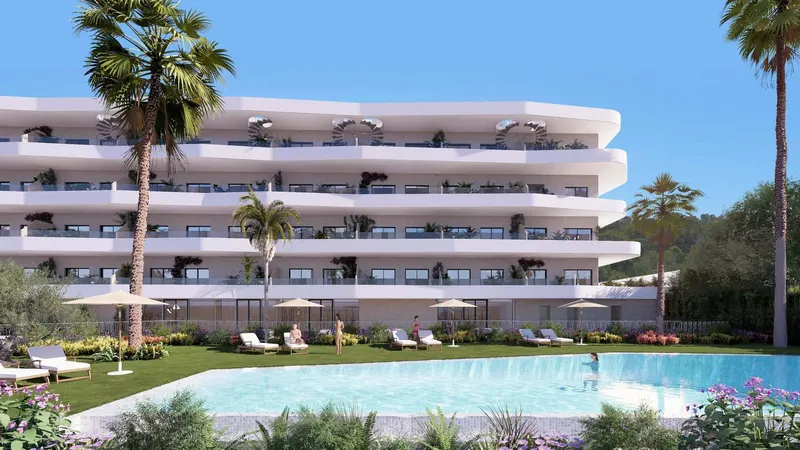 New-Build Residential Apartments in La Nucía with all facilities nearby