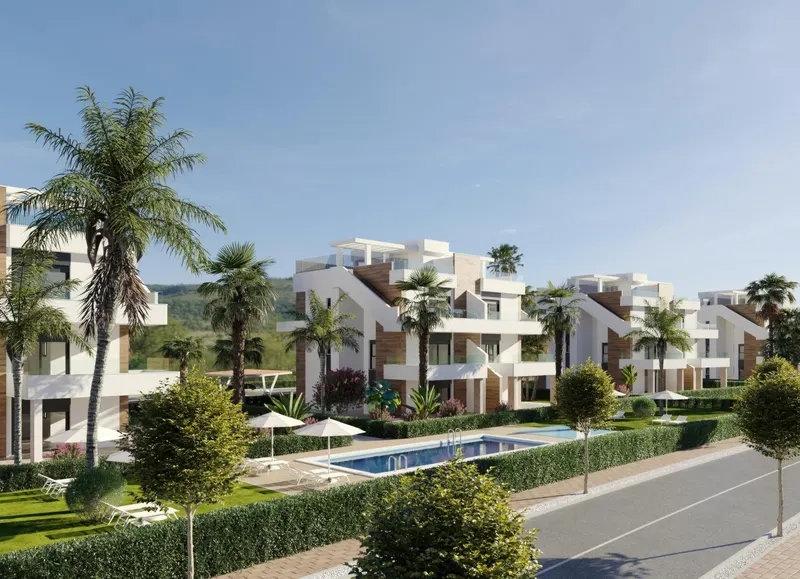 Apartamentos de Obra Nueva en Hacienda del Álamo Golf Resort, Murcia