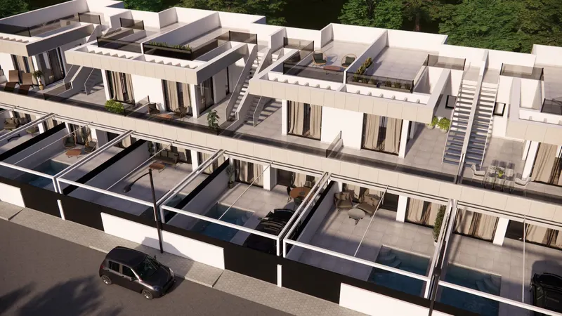 NEW BUILD TOWNHOUSES IN ROJALES