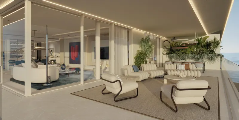 Apartamentos de lujo de nueva construcción a 100 metros de la playa en Estepona