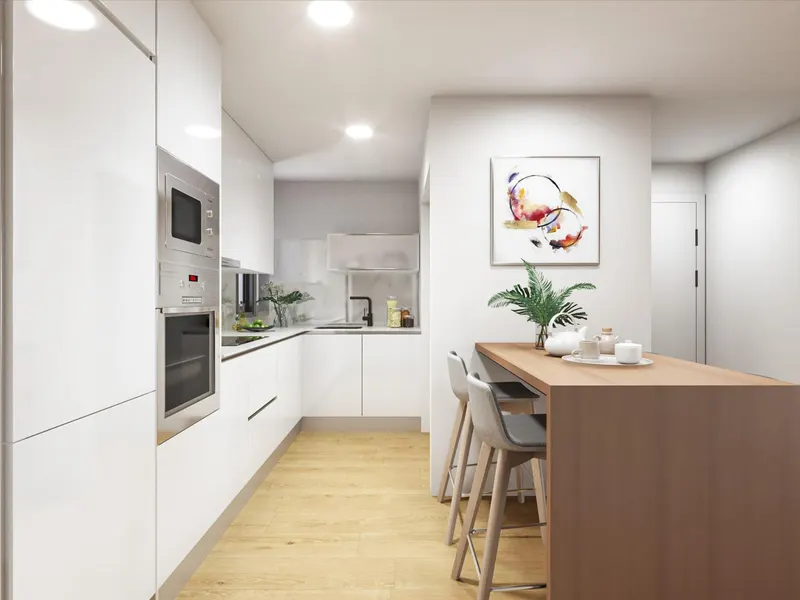 Apartamentos modernos de nueva construcción en venta en Torrevieja, a 300 m de Playa del Cura