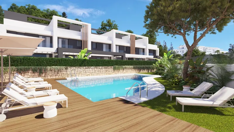 New Build Townhouses in El Chaparral Mijas Modern Living Near the Sea