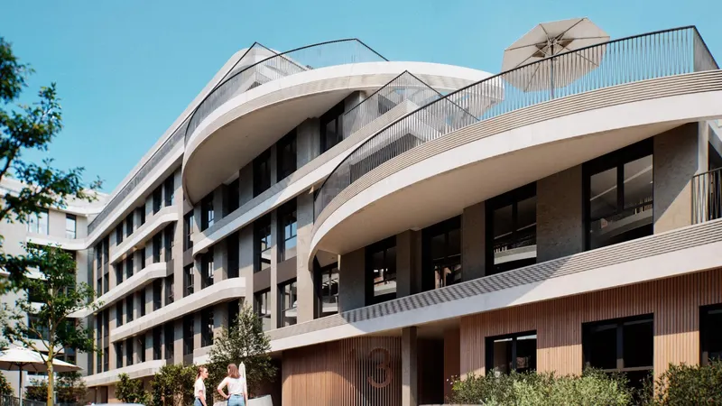 Apartamentos de nueva construcción de estilo contemporáneo en Málaga con servicios de primera calidad y diseño sostenible