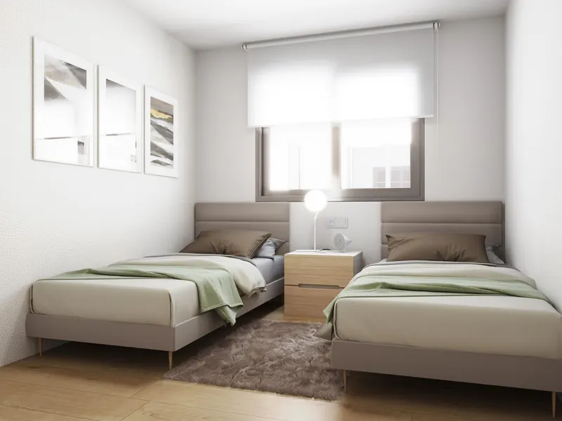 Apartamentos modernos de nueva construcción en venta en Torrevieja, a 300 m de Playa del Cura