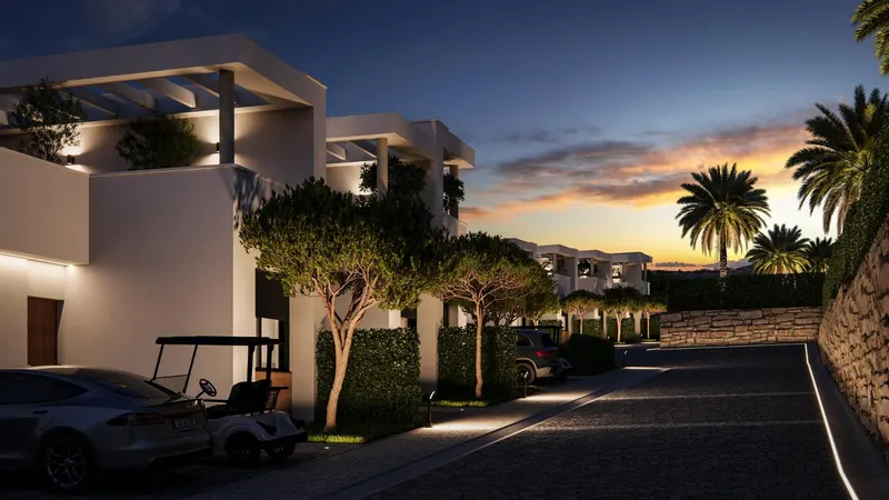 Adosados y chalés adosados de nueva construcción exclusivos en Cerrado del Águila, Mijas Costa