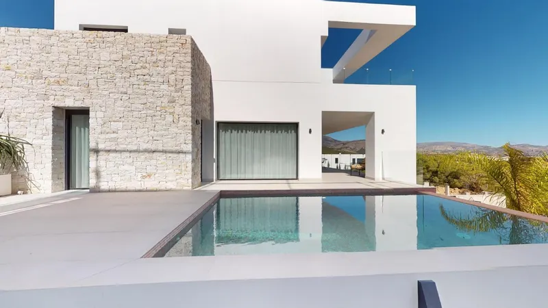 New Build Luxury Villas in Polop with Stunning Views