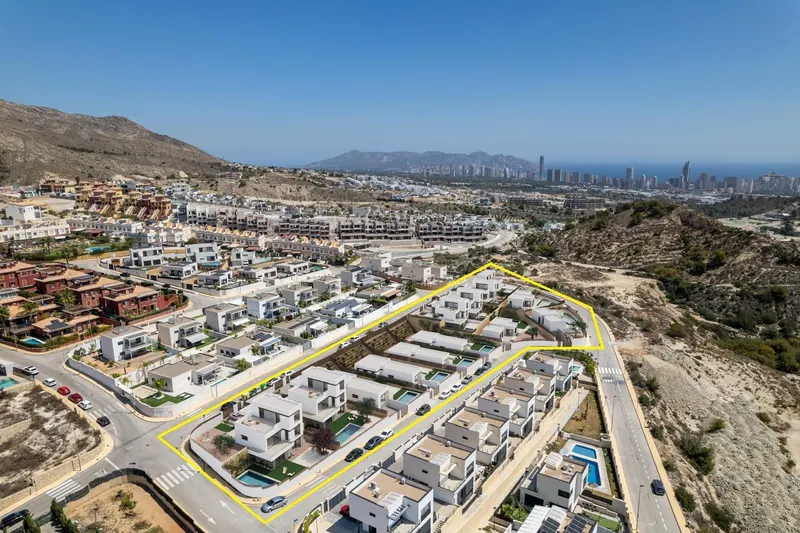 Exclusive Contemporary Villas with Panoramic Views in Balcon de Finestrat, Costa Blanca North