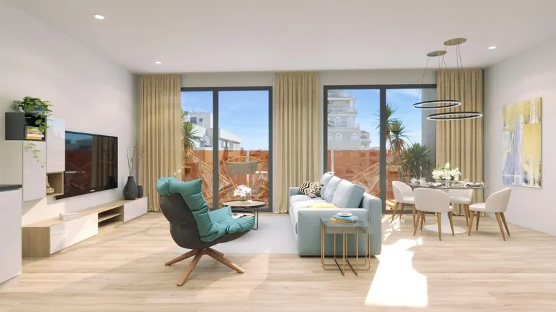 Modernos apartamentos de nueva construcción en el centro de Torrevieja, Costa Blanca