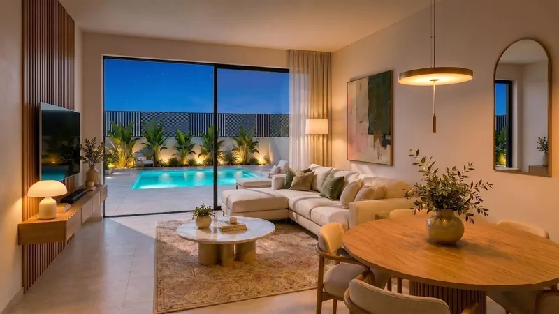 Adosados de nueva construcción en Santa Rosalia Lake and Life Resort, Murcia