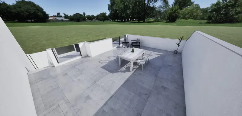 Villas adosadas de nueva construcción en esquina a la venta en Torre Pacheco con piscina privada y solárium
