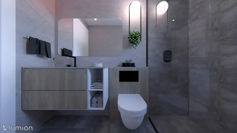 Modernas villas adosadas con piscina privada cerca del mar en Santiago de la Ribera