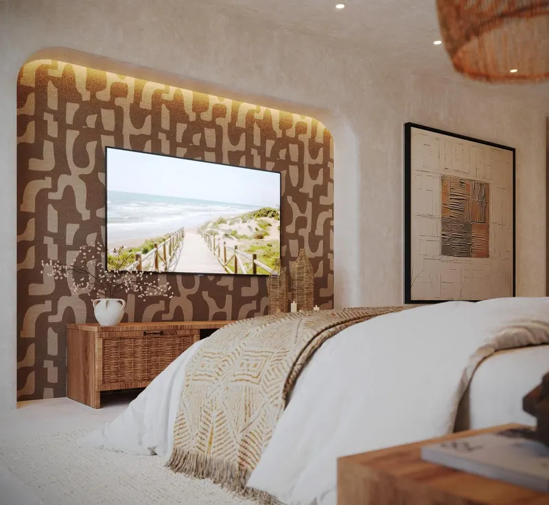 Villa de nueva construcción estilo Ibiza con características de lujo en Jávea