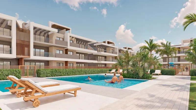 Luksusowe apartamenty turystyczne zaledwie 150 metrów od plaży Las Higuericas - Torre de la Horadada
