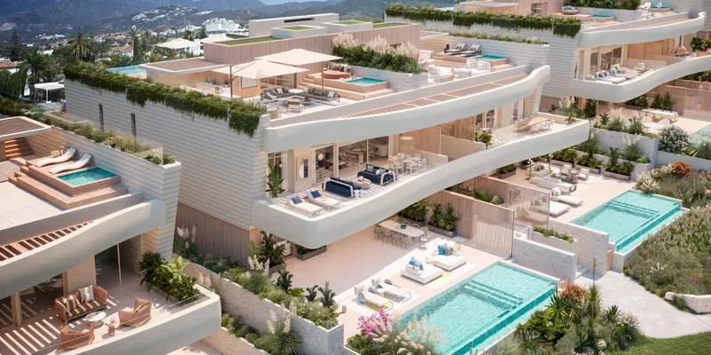 NEW BUILD LUXURY FRONTLINE RESIDENTIAL COMPLEX NEAR MARBELLA